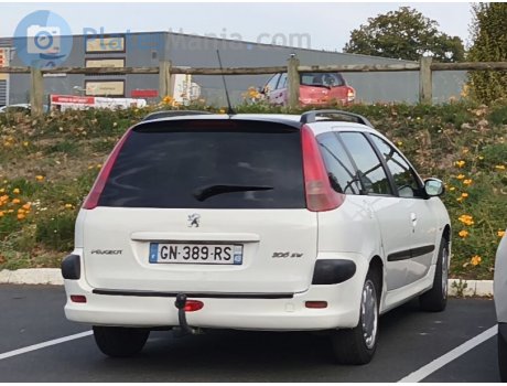 GN-389-RS, Peugeot 206