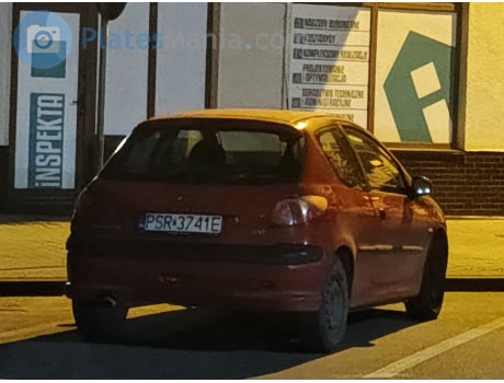 PSR 3741E, Peugeot 206