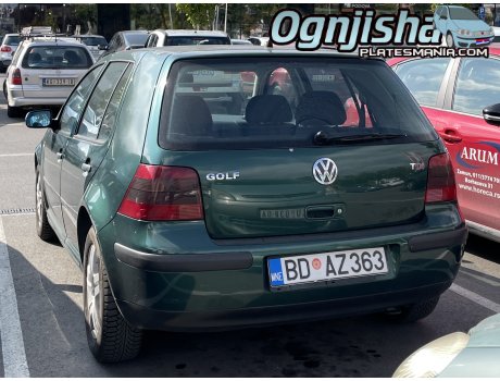 BD AZ363, Volkswagen Golf