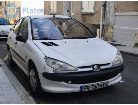 GN-780-WW, Peugeot 206