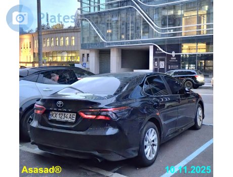 KX 1234 AE, Toyota Camry