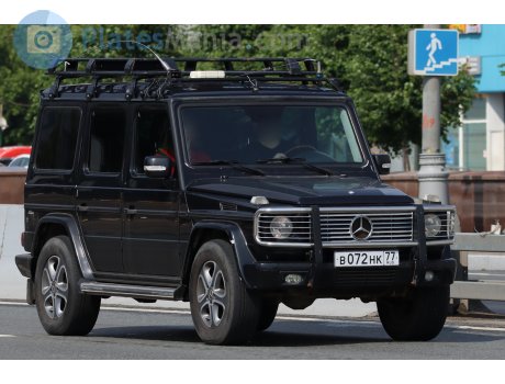 в072нк77, Mercedes-Benz G-Klasse