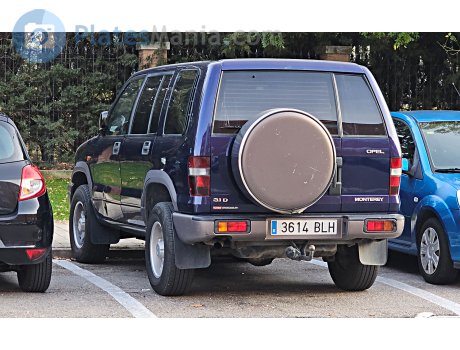 3614 BLH, Opel Monterey