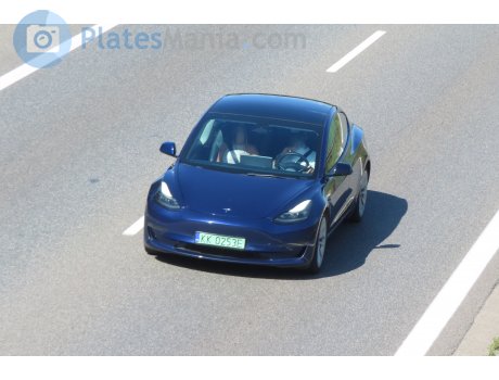 KK 0253E, Tesla Model 3