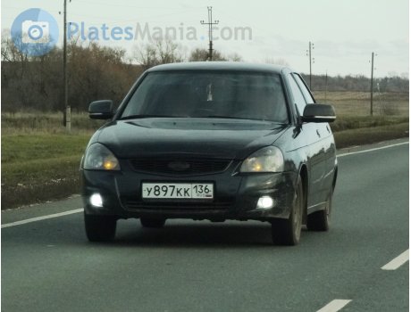у897кк136, Lada (VAZ) 2172 Priora