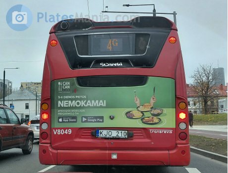 KJO 210, Scania Citywide