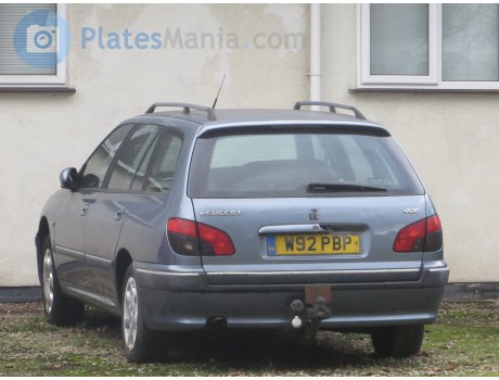 W92 PBP, Peugeot 406