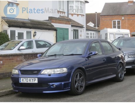 K70 KYP, Vauxhall Vectra