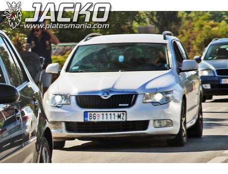 BG 1111-MŽ, Skoda Superb