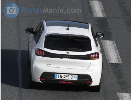 FN-459-BR, Peugeot 208