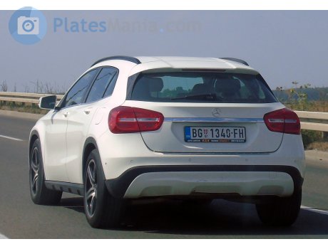 BG 1340-FH, Mercedes-Benz GLA-Klasse