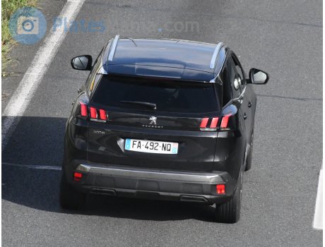 FA-492-NQ, Peugeot 3008