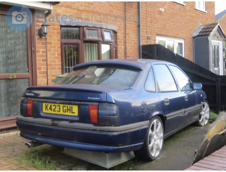 K423 GHL, Vauxhall Cavalier