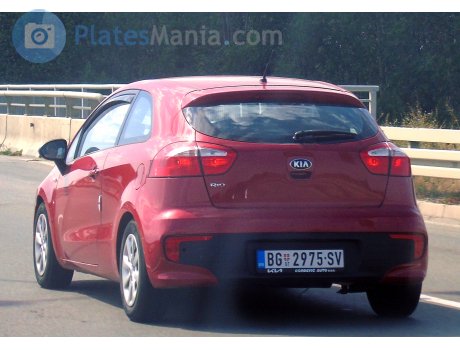 BG 2975-SV, Kia Rio