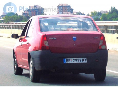 BG 2989-MX, Dacia Logan