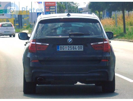 BG 2584-DR, BMW X3