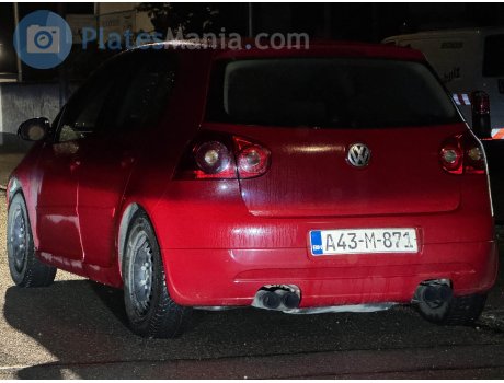 A43-M-871, Volkswagen Golf