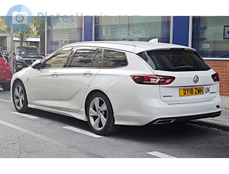 DY18 ZWH, Vauxhall Insignia
