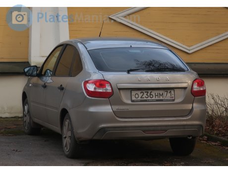 о236нм71, Lada (VAZ) 2191 Granta