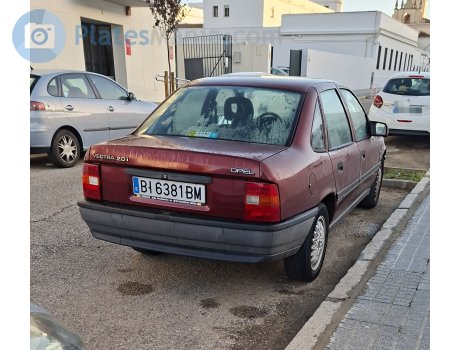 BI 6381 BM, Opel Vectra