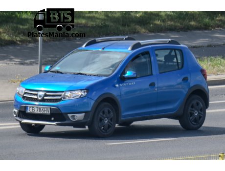 CB 786HV, Dacia Sandero