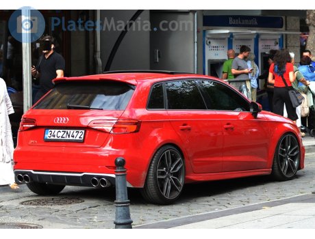 34 CZN 472, Audi RS3