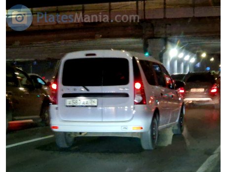 а587аа34, Lada (VAZ) Largus