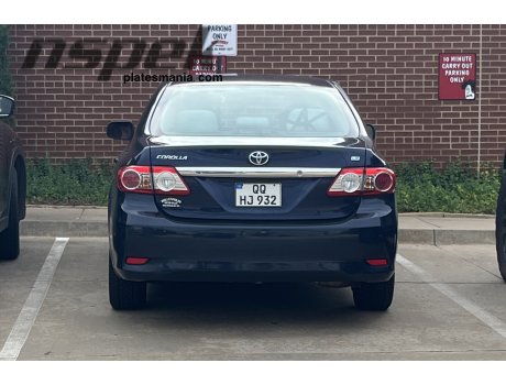 QQ HJ 932, Toyota Corolla