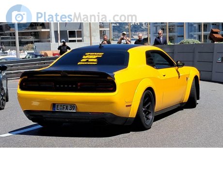 E FX 39, Dodge Challenger