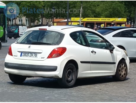 2820 ZH 76, Peugeot 207