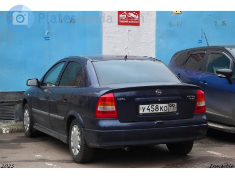 у458ко99, Opel Astra