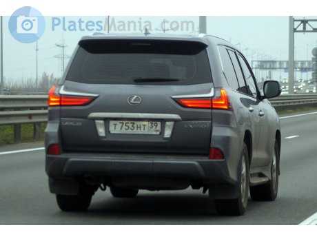 т753нт39, Lexus LX