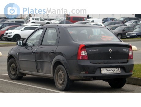 р744мк39, Renault Logan