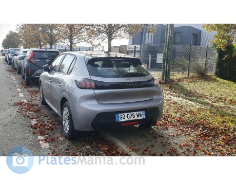 GQ-026-WW, Peugeot 208