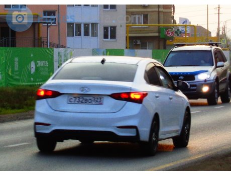 с732во323, Hyundai Solaris