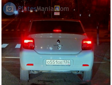 о551ое134, Renault Logan