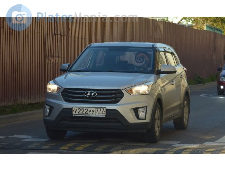 у222ру777, Hyundai Creta