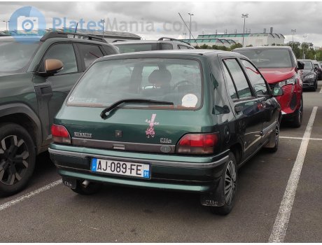 AJ-089-FE, Renault Clio