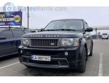 CA 0001 KC, Land Rover Range Rover Sport
