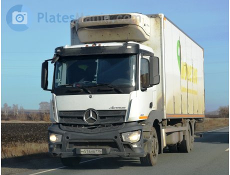 м576нв196, Mercedes-Benz Actros