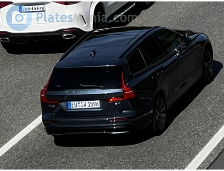 EU IW 1596, Volvo V60