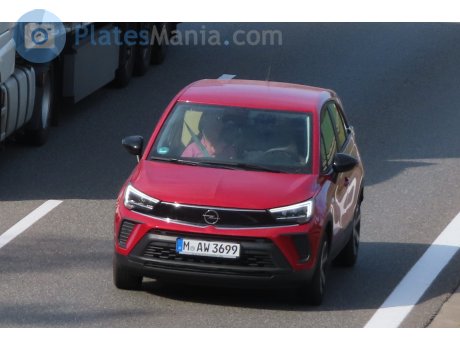 M AW 3699, Opel Crossland