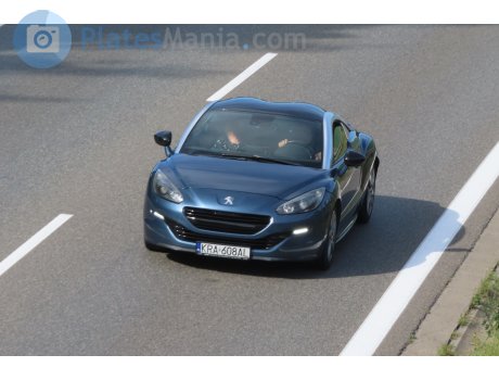 KRA 608AL, Peugeot RCZ