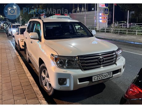 с222оо93, Toyota Land Cruiser