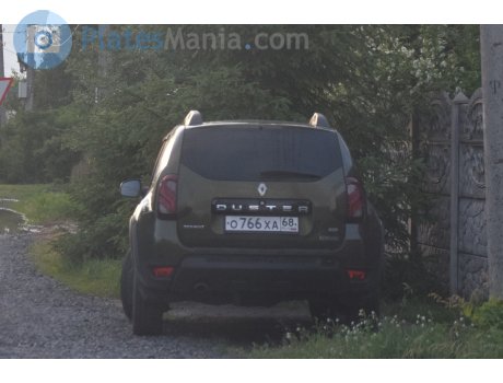 о766ха68, Renault Duster