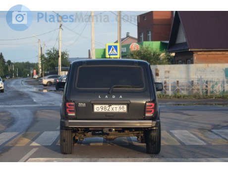 о982хт68, Lada (VAZ) 2121 Нива