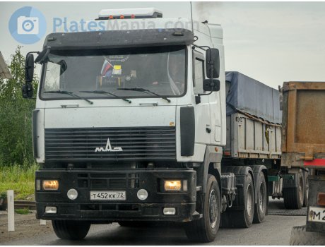 т452кк72, MAZ 6430