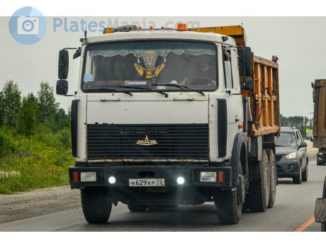 н629кр72, MAZ 5516