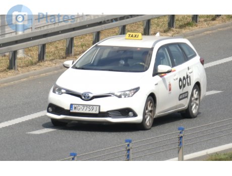 WG 7759J, Toyota Auris