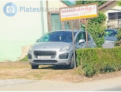 ZG 8649-FU, Peugeot 3008